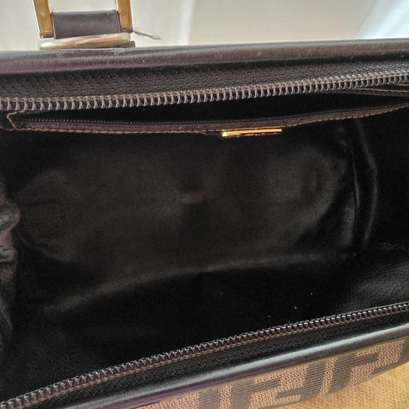 FENDI Vintage Small Zucca Boston Bag - Picture 11 of 16